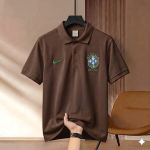 Highdency World Cup Rubber-Print Polo T-Shirt