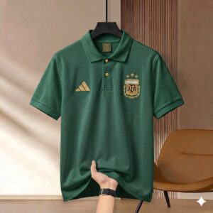 Highdency World Cup Rubber-Print Polo T-Shirt
