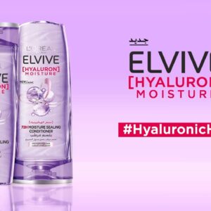 Hyaluronic 72H Moisture Shampoo for Dehydrated Hair - 400ml L'Oreal Paris Elvive