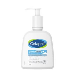 Hydrating Foaming Cream Cleanser by Cetaphil - 236ml Moisturizing Formula