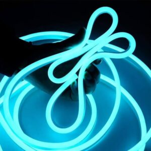 Ice Blue 5M LED Neon Strip Light - Flexible Lighting for Home Decor