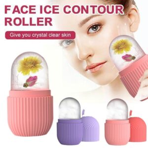 Ice Roller Massager for Neck, Face & Eyes – Reduces Puffiness, Assorted Colors