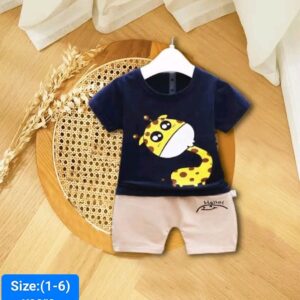 Infant Cotton T-Shirt and Pant Set – Stylish & Comfortable Outfit