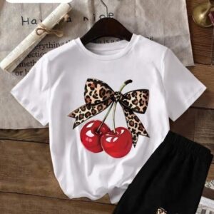 Infant Cotton T-Shirt and Pants Outfit Set for Stylish Comfort