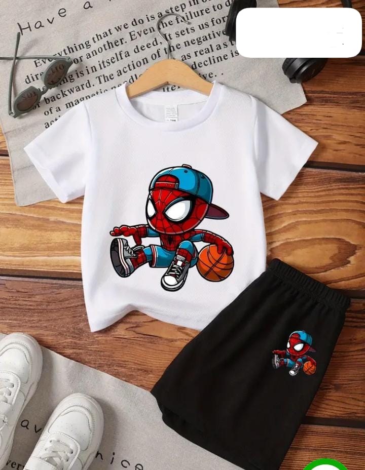 Infant Cotton T-Shirt and Pants Set - Comfortable Playwear for Babies % Infant Cotton T-Shirt and Pants Set - Comfortable Playwear for Babies