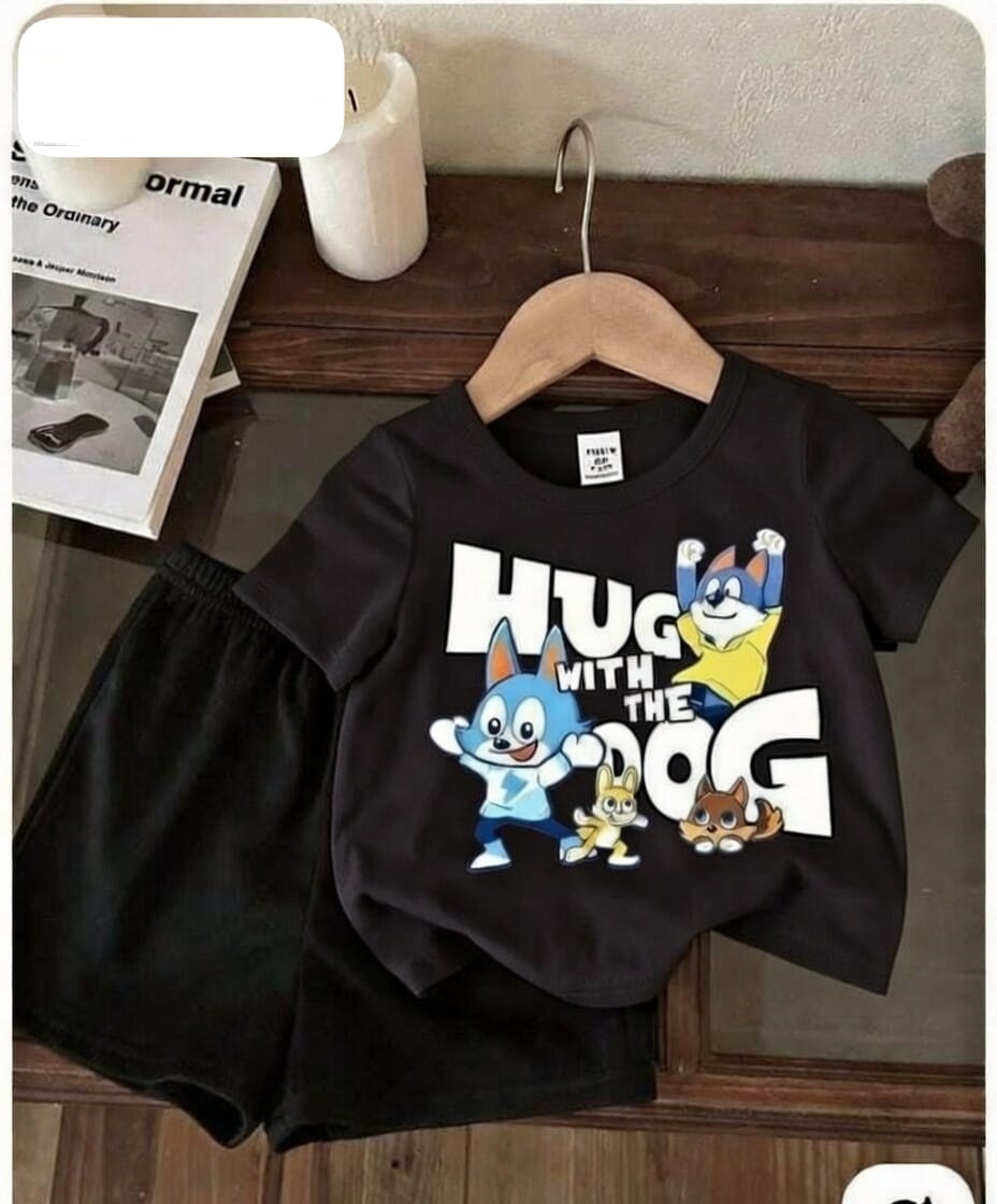 Infant Cotton T-Shirt and Pants Set - Comfortable Playwear for Babies % Infant Cotton T-Shirt and Pants Set - Comfortable Playwear for Babies