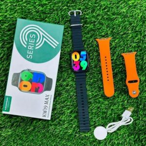 Infinity Full HD IPS Display Apple Watch Series 9 with Double Strap - Black