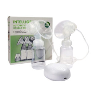 Intelligent Electric Breast Pump - BPA-Free USB Dual Control Milk Suction & Massager