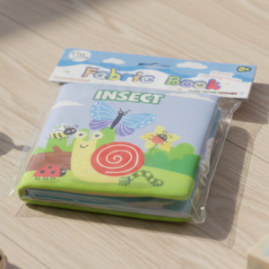 Interactive Fabric Book for Colorful Learning Adventures