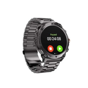 IPX68 Waterproof Smart Watch by WiWU – Sleek Black Design