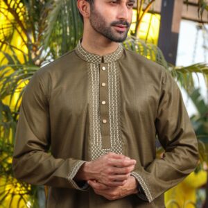 Italian Luxury Panjabi Set – Elegant Design for Special Occasions