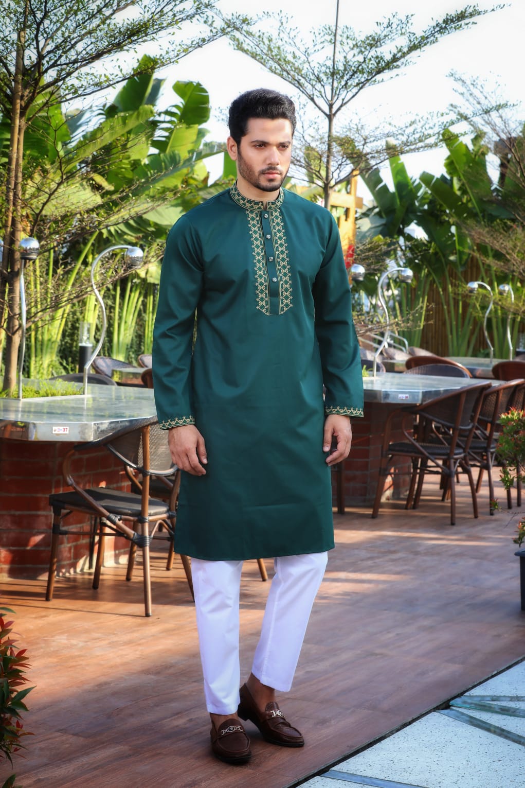 Italian Luxury Panjabi Set - Premium Quality Designer Outfit % Italian Luxury Panjabi Set - Premium Quality Designer Outfit