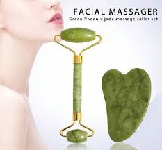 Jade Facial Roller for Rejuvenating Skincare and Radiant Complexion