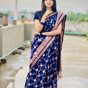 Jamdani Handwoven Cotton Saree - Elegant New Arrival at Findshob