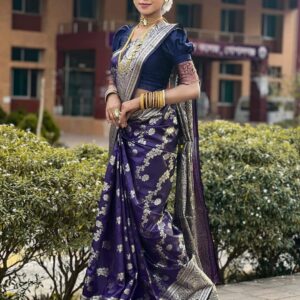 Katan Silk Saree - Luxurious Indian Soft Fabric for Elegant Occasions