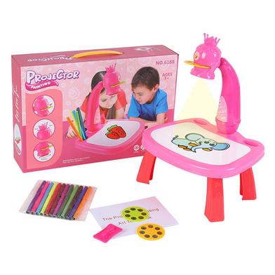 Kids Drawing Projector Table - Creative Tracing Toy with Light for Little Artists % Kids Drawing Projector Table - Creative Tracing Toy with Light for Little Artists