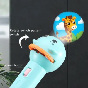 Kids Projector Torch Light - Fun and Versatile Nighttime Adventure Tool