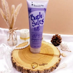 Lavender Bath Salts & Body Scrub - Relaxing Spa Treatment - 380g