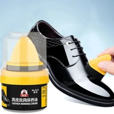 Leather Care Cream and Polish – Universal Balm for Shoes, Bags, and Car Seats % Leather Care Cream and Polish – Universal Balm for Shoes, Bags, and Car Seats