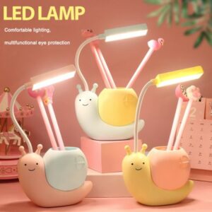 LED Rechargeable Table Lamp for Kids - Eye Protection Design