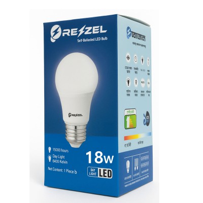 LED Self-Ballasted 18W Bulb - Energy-Efficient Lighting Solution % LED Self-Ballasted 18W Bulb - Energy-Efficient Lighting Solution