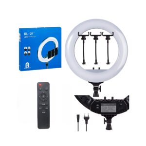LED Soft Ring Light for Professional Photography and Video - RL 21 Model