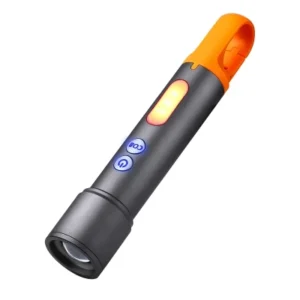 LED Travel Torch 500 lm with USB-C Rechargeable 1200 mAh Battery, IP65 Waterproof