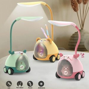 LED Wheel Night Lamp - Premium Plastic Design for a Unique Glow