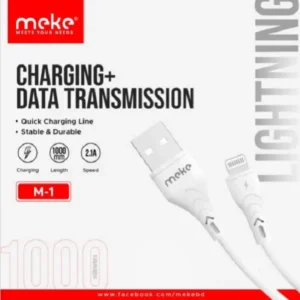 Lightning Charging Data Cable - Meke M1 High-Speed Durable Connector