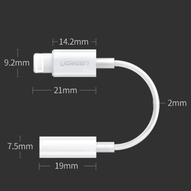 Lightning to 3.5mm Audio Adapter by UGREEN - Premium Sound Converter % Lightning to 3.5mm Audio Adapter by UGREEN - Premium Sound Converter