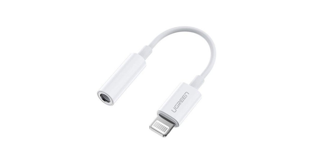 Lightning to 3.5mm Audio Adapter by UGREEN - Premium Sound Converter % Lightning to 3.5mm Audio Adapter by UGREEN - Premium Sound Converter