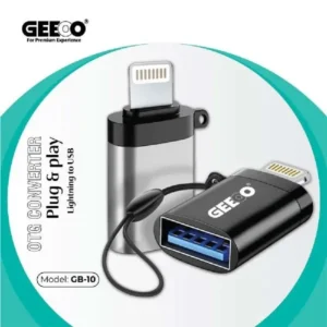 Lightning to USB OTG Adapter for GEEOO GB-10 - High-Speed Data Transfer