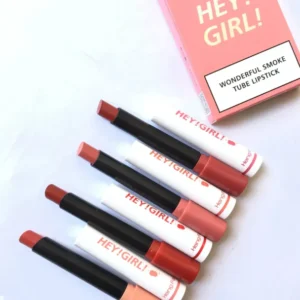 Liquid Lipstick Set - 4 Premium Shades in Stylish Smoke Tube Packaging