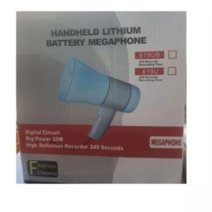 Lithium Battery Handheld Megaphone for Clear Voice Projection