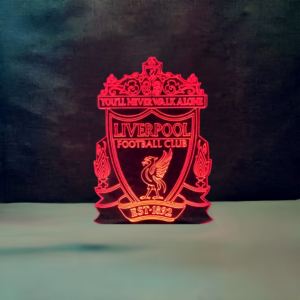 Liverpool F.C. Acrylic Multicolor Night Lamp - Stylish Home Decor