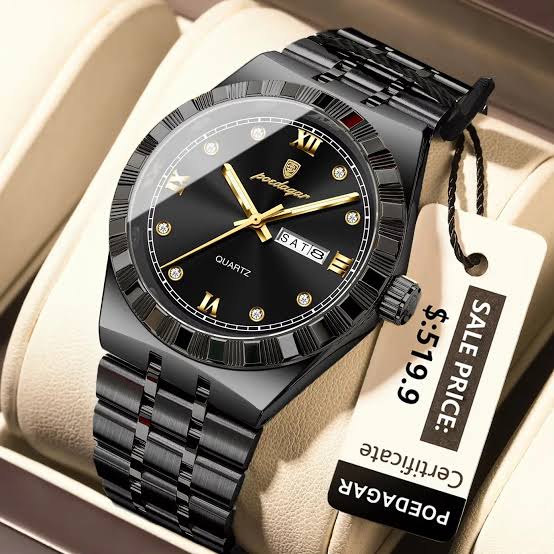 Luminous Quartz Men's Luxury Watch - Stylish Timepiece for Every Occasion % Luminous Quartz Men's Luxury Watch - Stylish Timepiece for Every Occasion
