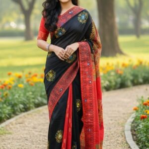 Luxurious Dhupiyan Silk Saree for Elegant Occasions - Findshob Collection