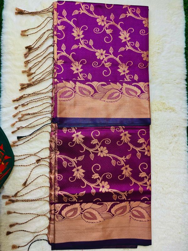 Luxurious Silk Katan Saree – Premium Quality & Elegant Design % Luxurious Silk Katan Saree – Premium Quality & Elegant Design