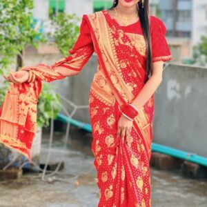 Luxurious Soft Katan Silk Saree – Elegant Traditional Wear