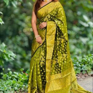 Luxurious Soft Silk Katan Saree for Elegant Occasions