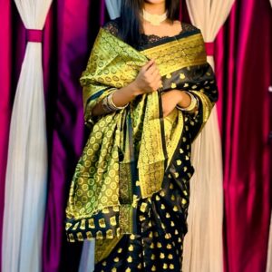 Luxurious Soft Silk Katan Saree for Elegant Occasions