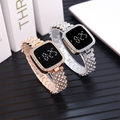 Luxury Full Diamond Touchscreen Women's Watch - Elegant Style & Design % Luxury Full Diamond Touchscreen Women's Watch - Elegant Style & Design