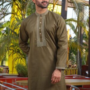 Luxury Italian Panjabi Shirt - Elegant Design for Stylish Occasions