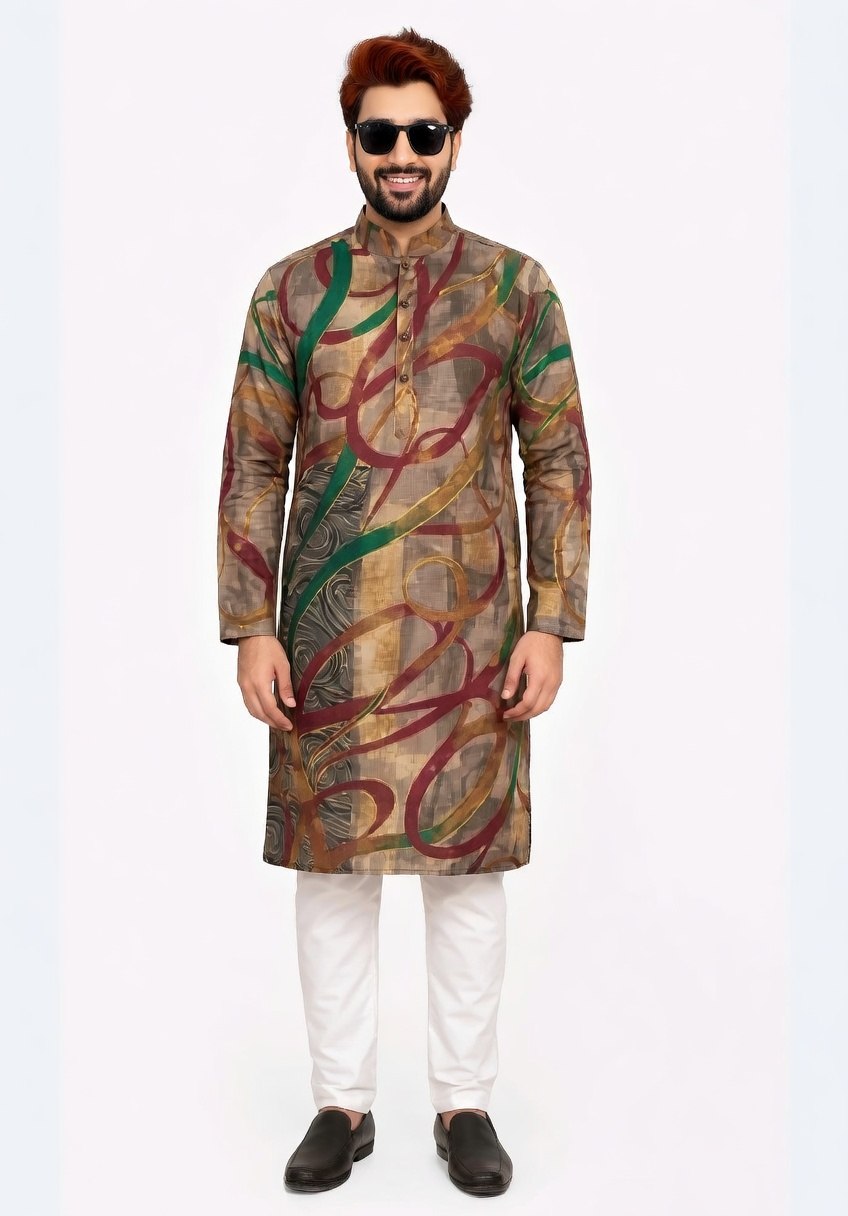 Luxury Panjabi for Men - Premium Quality Ethnic Wear Attire % Luxury Panjabi for Men - Premium Quality Ethnic Wear Attire