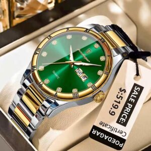 Luxury Quartz Men's Wrist Watch - Elegant Timepiece for Any Occasion