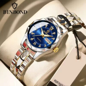 Luxury Quartz Women's Business Watch with Week Date - 30M Water Resistant