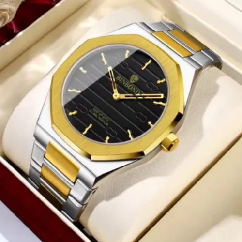 Luxury Waterproof Men's Watch by BINBOND - Timeless Style & Durability % Luxury Waterproof Men's Watch by BINBOND - Timeless Style & Durability