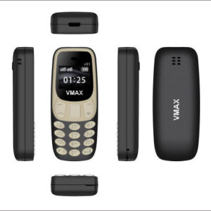 Magic Voice Mini Phone Vmax V51 - Sleek Black Design for Enhanced Audio