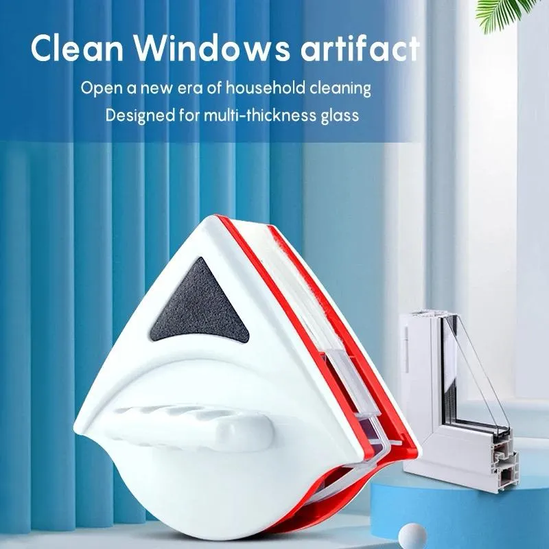 Magnetic Double-Sided Window Cleaner for High-Rise Glass – Efficient Wiper Brush Tool % Magnetic Double-Sided Window Cleaner for High-Rise Glass – Efficient Wiper Brush Tool