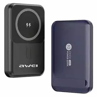 Magnetic Wireless Charger 10000mAh - Awei P139K Fast Charging Power Bank % Magnetic Wireless Charger 10000mAh - Awei P139K Fast Charging Power Bank